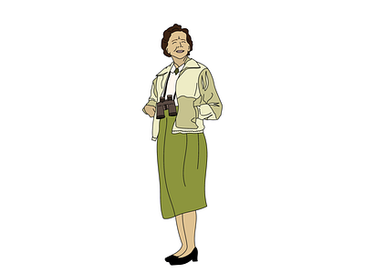 Rachel Carson agriculture conservation design ecologist ecology environment environmentalist illustration illustrator illustrator cc leader sustainable farming