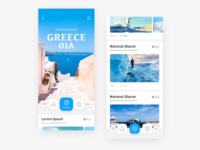 Travel app 4 app branding design ui ux