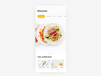 Food app 4 app branding design ui ux