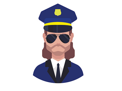 Police officer avatar