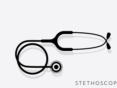 Stethoscope vector collection