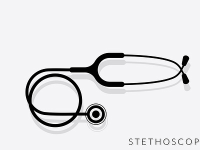 Stethoscope vector collection