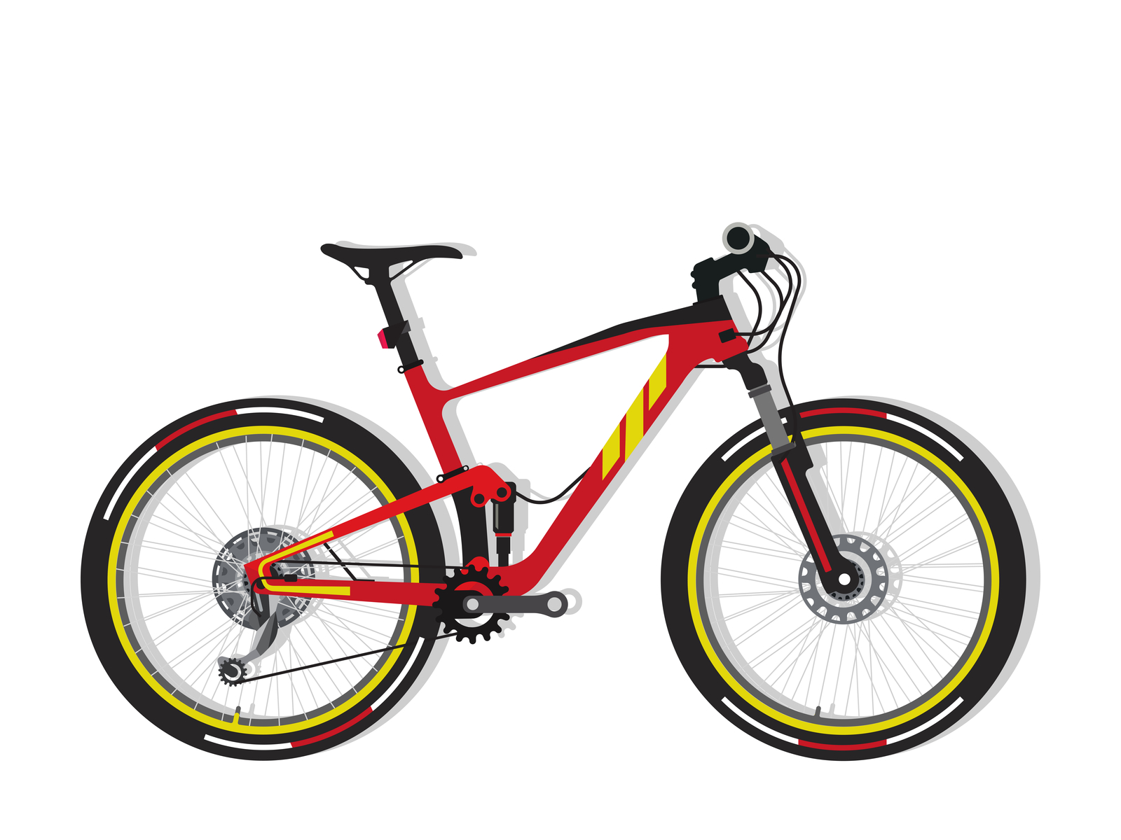 Free Free 185 Free Vector Mountain Bike Svg SVG PNG EPS DXF File