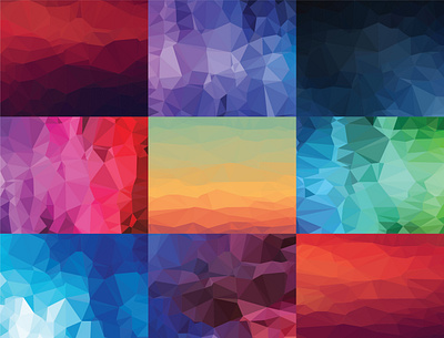 Pixel perfect poligonal background collection