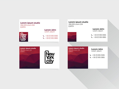 Business card design