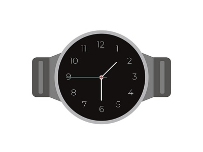 Smartwatch front view