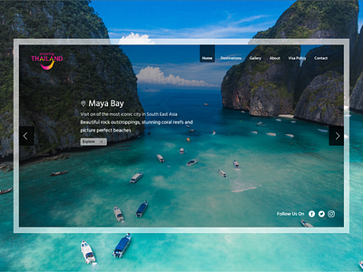 home page homepage design landing page tourism ui designs ui ux ux web website landing page website layout