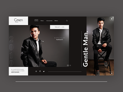 Fashion website landing page design design fashion brand fashion design fashion web landing page ui ux web web landing page website