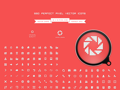 550 perfect pixel vector icons 550 icons 550 pixel icons pixel icon pixel vector icons pixel web icons
