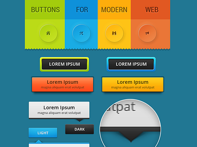Button For Modern Web