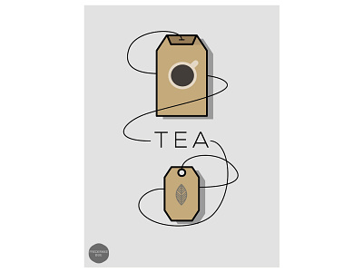 Tea poster illustration illustrator cc poster poster design vector
