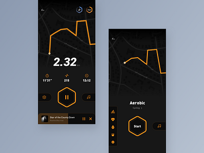 Ftiness fitness interface ui