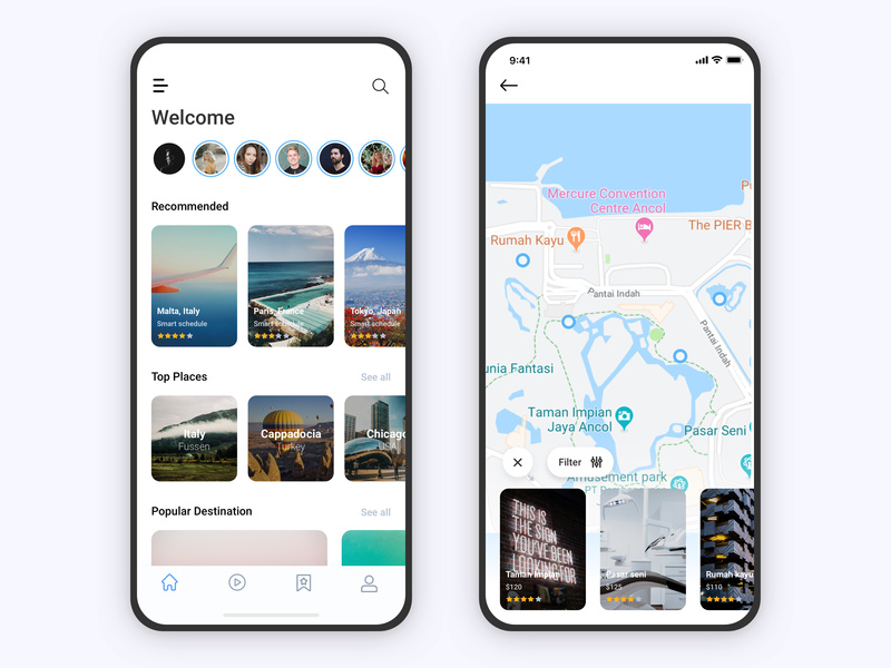 Travel by Dldp for UDS on Dribbble