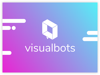 visualbots bot chat chatbot logo
