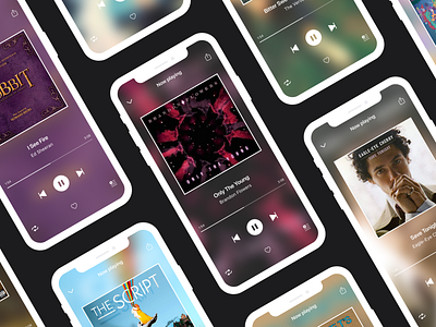 DailyUI 009 adobe xd app appdesign clean ui daily ui dailyui dailyui009 dailyuichallenge design ios minimal mobile app design music app music player music player app music player ui ui user interface userinterface