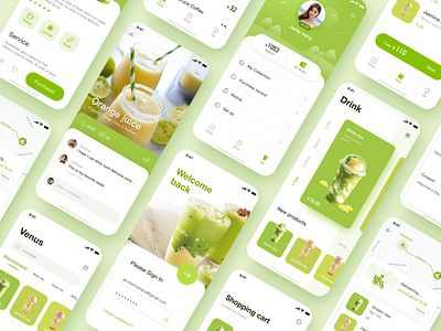 Drink app design