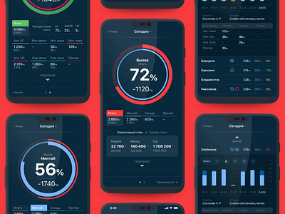 Concept app for business app design flat icon illustration minimal ui ux