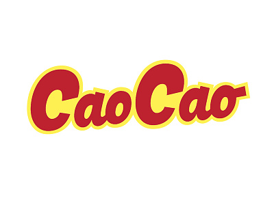 Caocao chocolate lettering modular script type