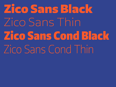 Zico Sans blue branding design digital flat font identity lettering logo sans type typography