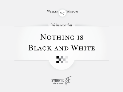 Wisdom on Wednesday #5 belief grey morals symbol wisdom
