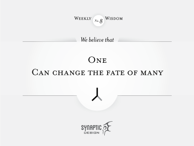 Wisdom on Wednesday #8 belief grey hero morals symbol wisdom