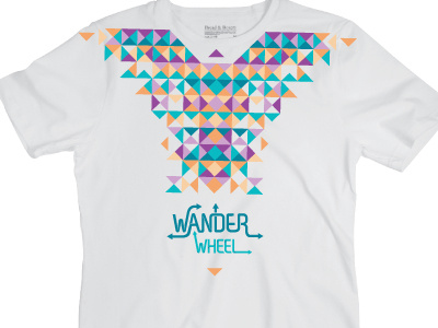 Wander Wheel Tshirt geometric pattern shirt tessalation