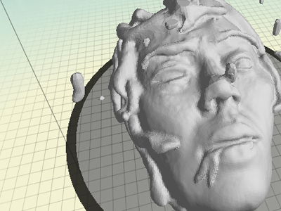 Medusa 3d casting mold scan technology