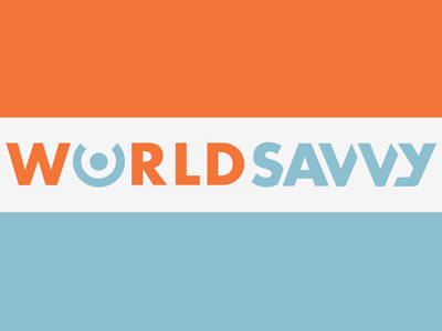 World Savvy Logo education global international logo nonprofit