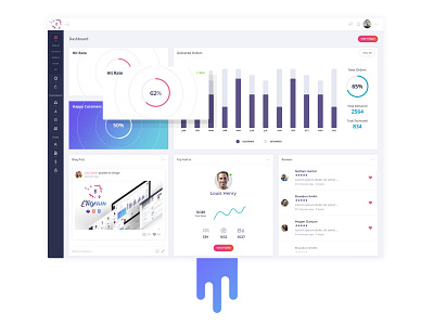 Freebie - Elisyam Dashboard