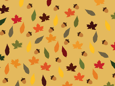 Fall is here design flat icon illustration illustrator art patterns vector web