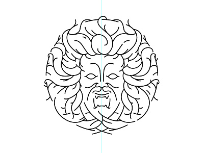 Les pétrifiantes / logo {WIP} logo medusa scary vector