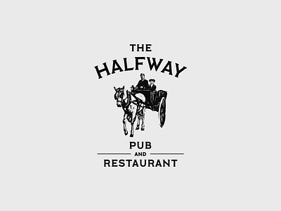 The Halfway Pub Logo Design