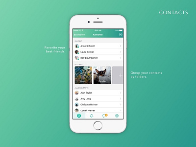 WhatsApp Contacts Feature