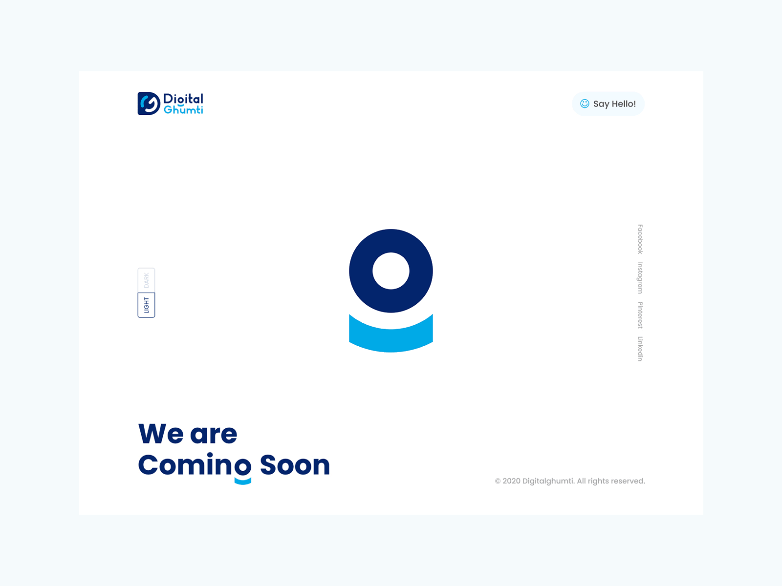 Digital Ghumti - We are coming soon