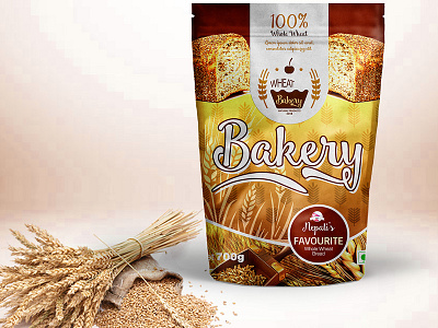 Bakery Packaging Design bakery branding bread breakfast color colorfull design food icon illustration logo minimal packagedesign packaging typography