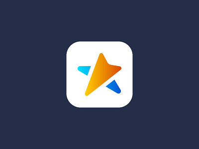 Star Logo Concept branding channels colorfull icon illustration logo minimal star vector