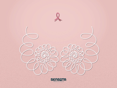 Breast Cancer Awareness Month // SENSATA adobe aftereffects ae after effect animation art awareness brand breast breast cancer cancer design illustration illustrator insurance company loop motion october pink pink ribbon wear pink
