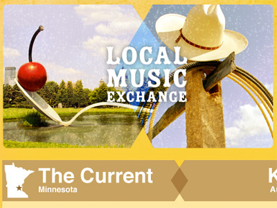 Local Music Exchange logo minnesota radio