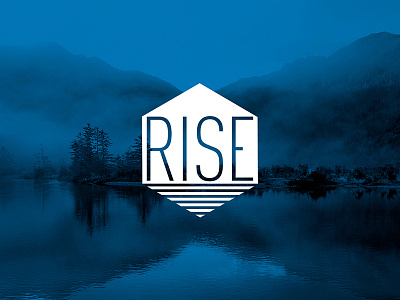 RISE brand identity branding logo logo design