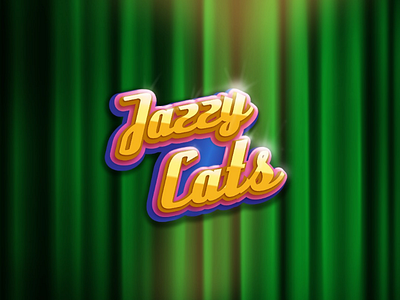 Jazzy Cats [Logo] 2d art game art game design game logo logo design
