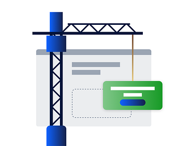 Setting the necessary features assembling dashboard document edit features gradient icon illustration set up ui vector