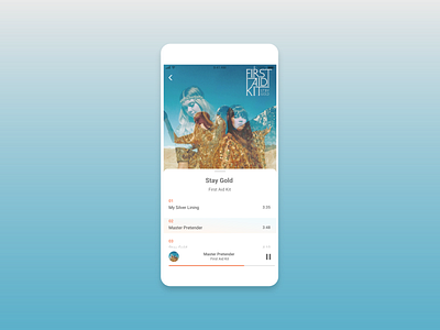 Daily UI #009 Music Player