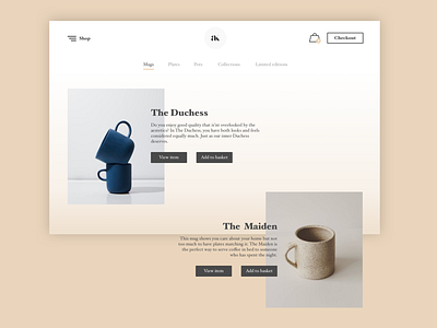 Daily UI #012 E-Commerce Shop daily ui daily ui 012 ui design ux design web design