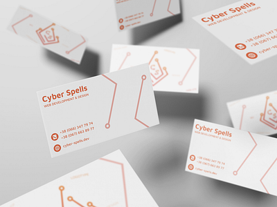 Cyber Spells - business card