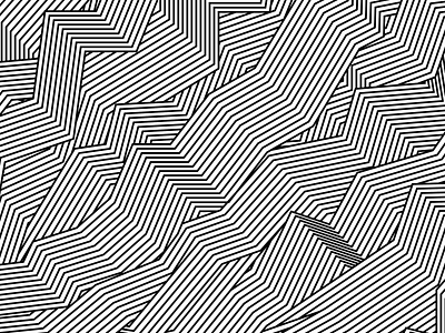 Endless Pattern adobe blackandwhite graphicdesgn illustrator line lines pattern pattern a day pattern design seamless surreal vector