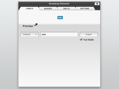 Bootstrap bootstrap design interface plugin tabs ui white window wordpress