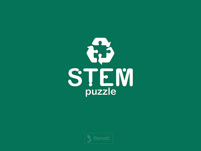 STEM Puzzle Logo Design