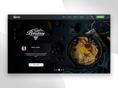 Restaurant Landing Page