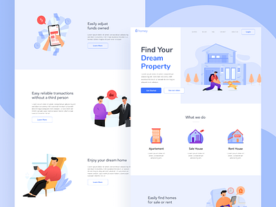 Homey Landing Page Exploration