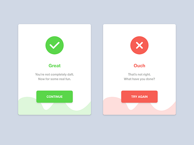 Daily UI Challenge - Day 11 "Create Flash Messages" adobexd dailyui practice ui ux uxdesign